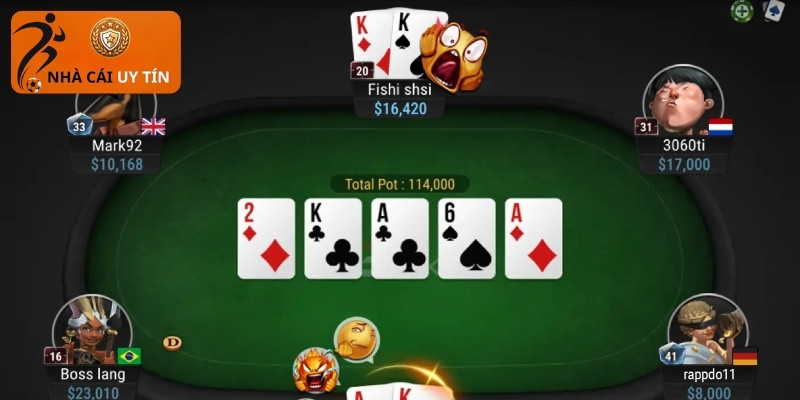 Hướng dẫn chơi Poker cụ thể